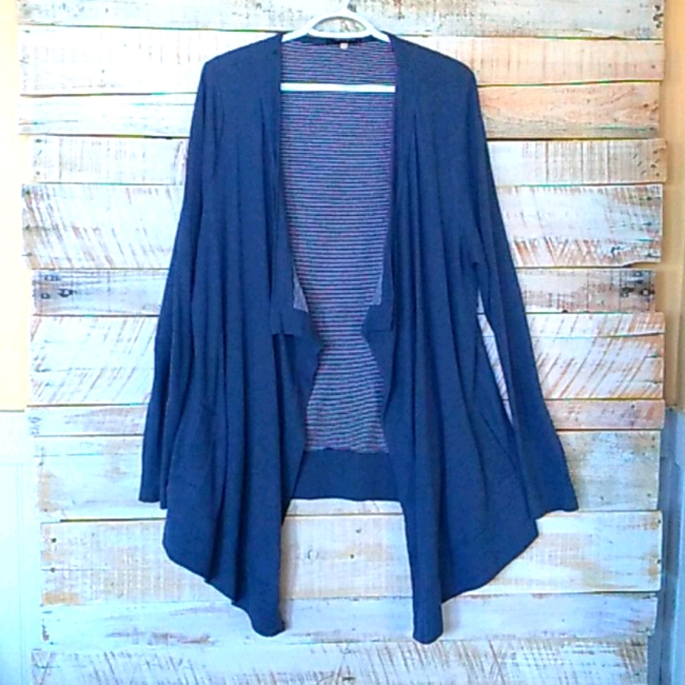 Blue Cardigan